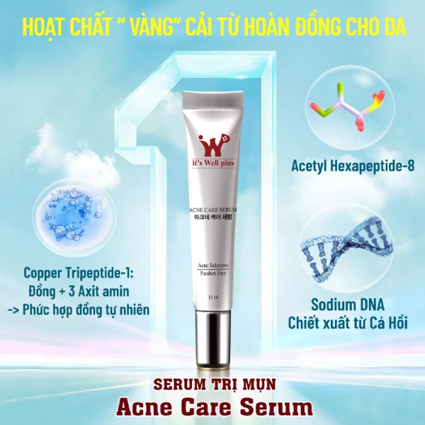 VÌ SAO SỬ DỤNG ACNE CARE SERUM LẠI MỜ THÂM SẸO NHANH