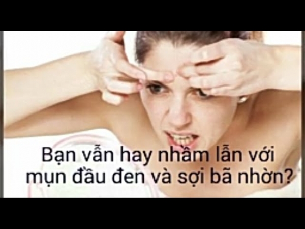 BẠN CÓ TỪNG NHẦM LẪN SỢI BÃ NHỜN LÀ  MỤN ĐẦU ĐEN???