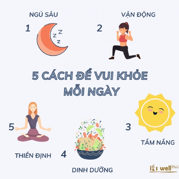 5 TIPS ĐỂ CƠ THỂ LUÔN TRÀN ĐẦY NĂNG LƯỢNG