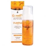 Bọt rửa mặt dịu nhẹ chiết xuất bí ngô Zelia PUMPKIN Bubble Essense Foam Cleanger